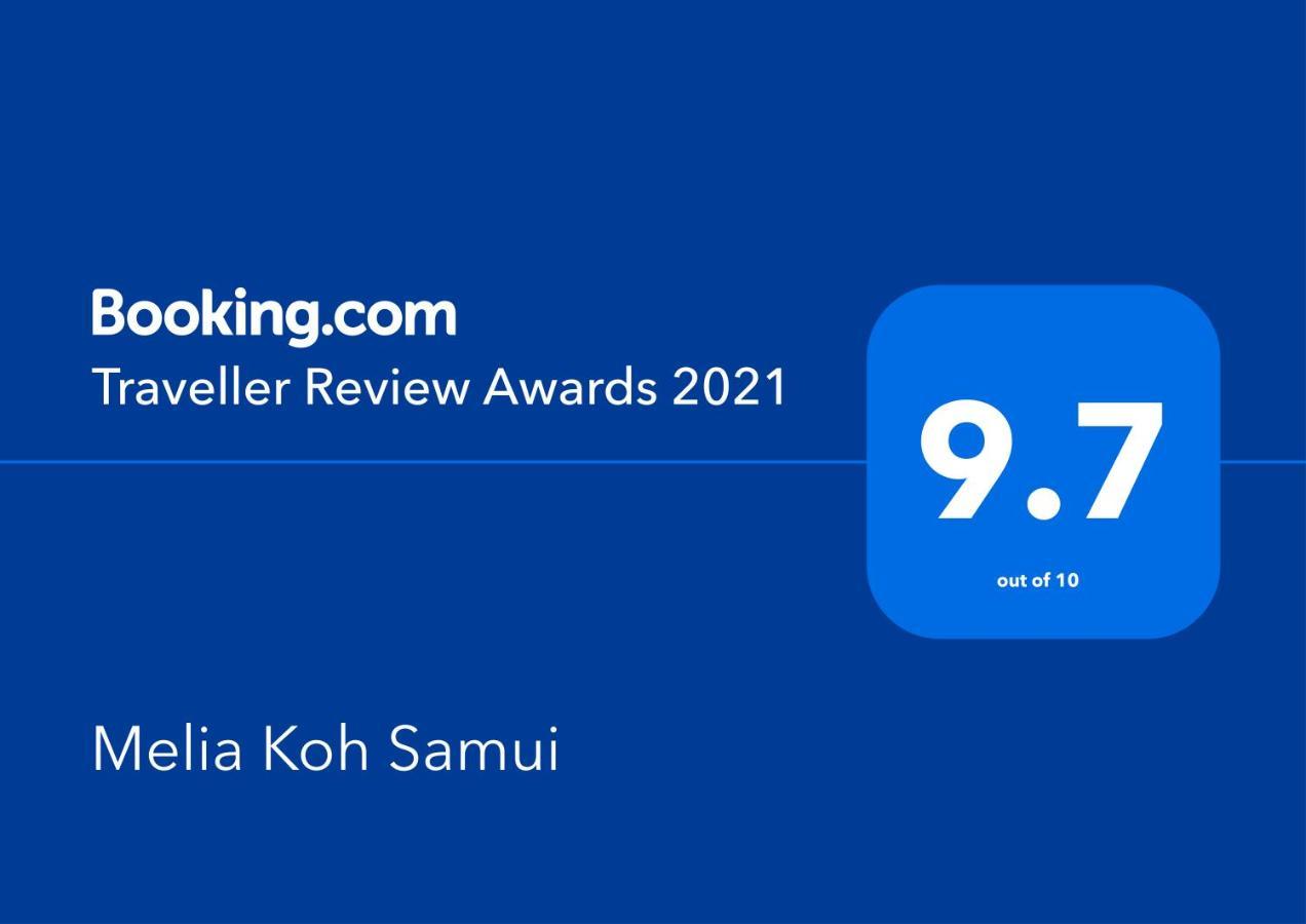 Hotel Melia Koh Samui Esterno foto Booking.com Traveller Review Awards 2021