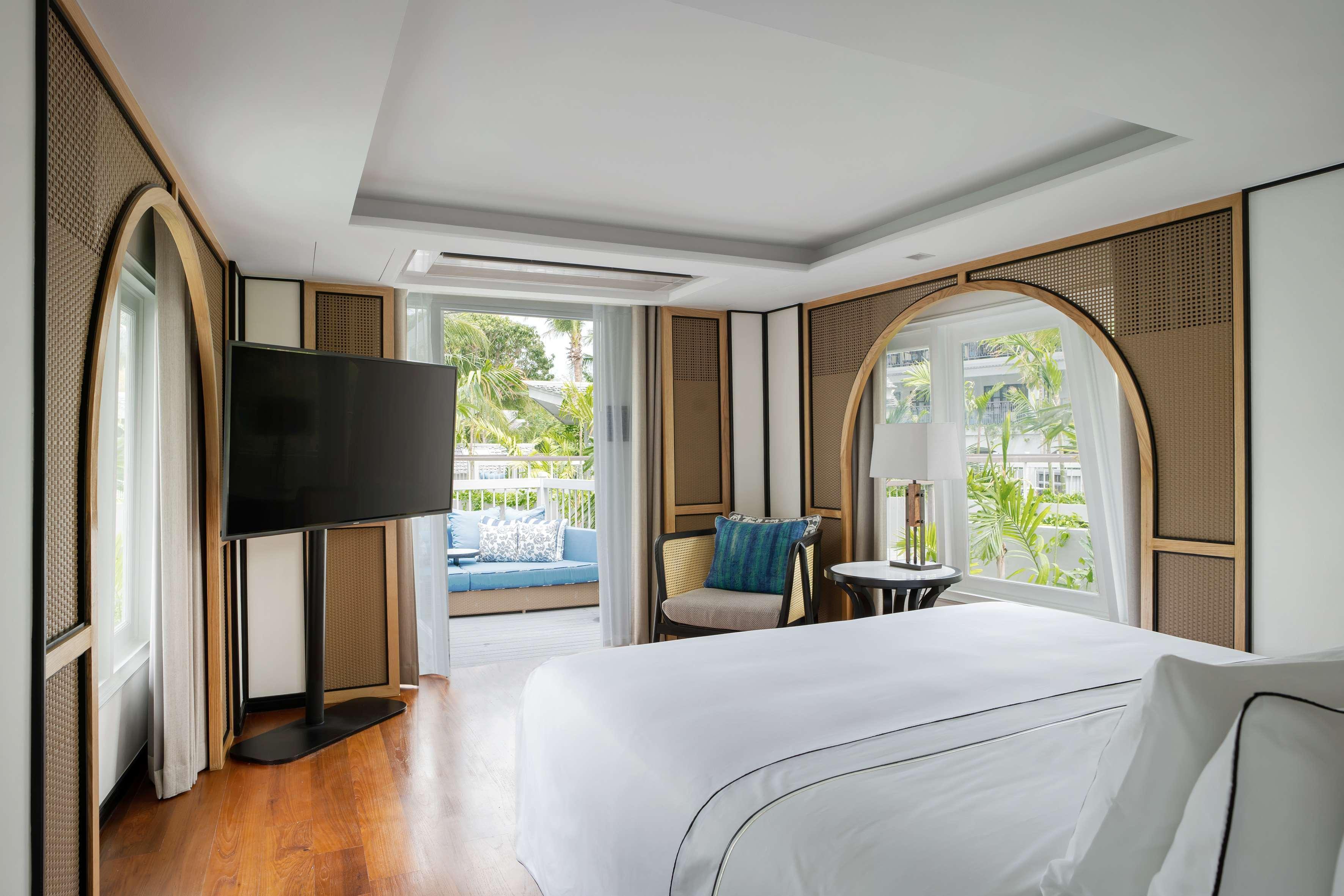 Hotel Melia Koh Samui Esterno foto A bedroom at the hotel