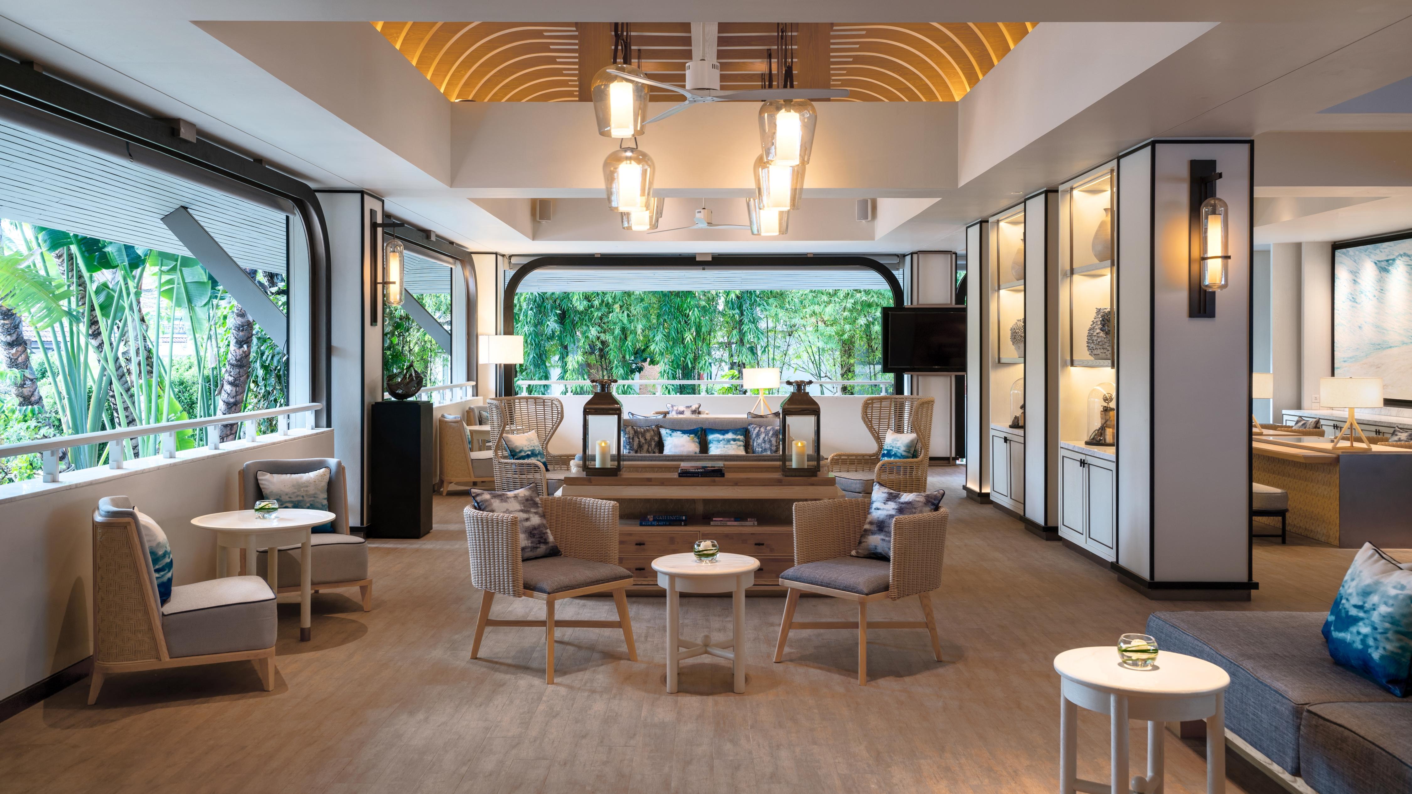 Hotel Melia Koh Samui Esterno foto The lobby of the hotel