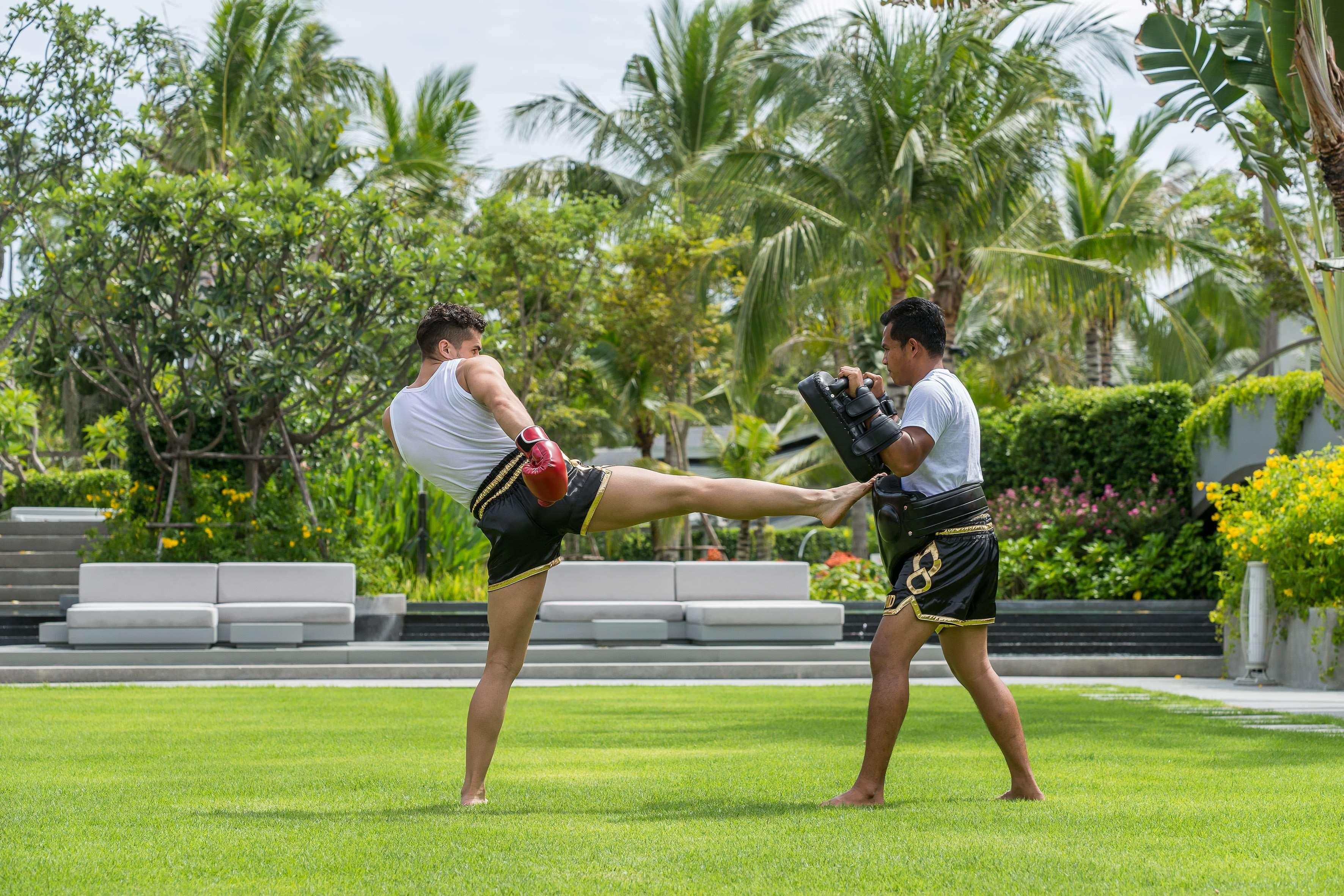Hotel Melia Koh Samui Esterno foto Muay Thai