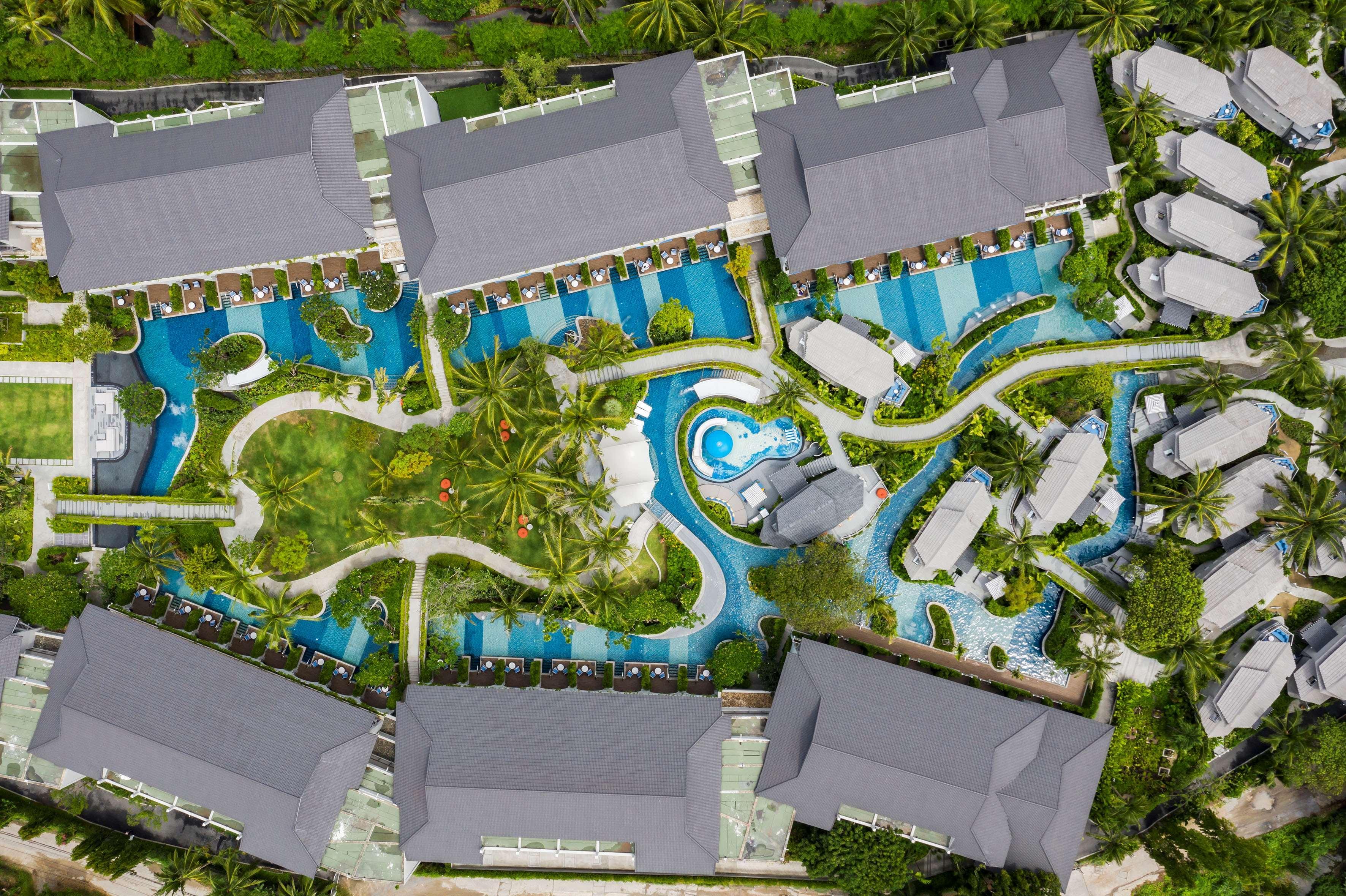 Hotel Melia Koh Samui Esterno foto Aerial view of the resort