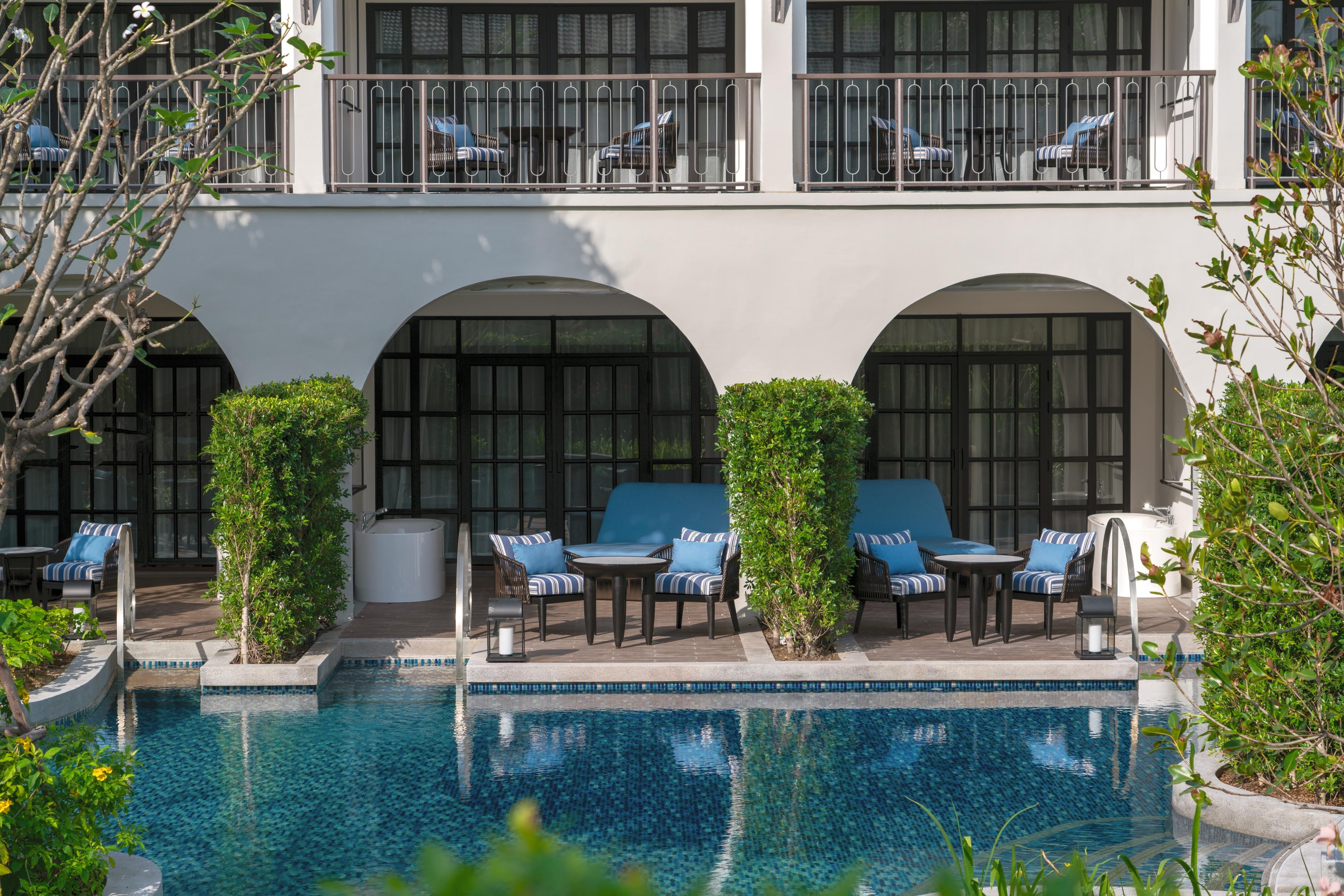 Hotel Melia Koh Samui Esterno foto The hotel's pool